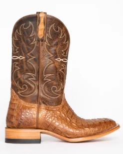 Cody James Men's Burnished Caiman Exotic Boots - Broad Square Toe -Cody James 036W27 41 RT