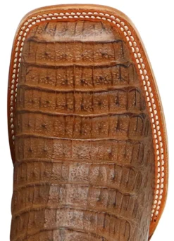 Cody James Men's Burnished Caiman Exotic Boots - Broad Square Toe -Cody James 036W27 41 TP