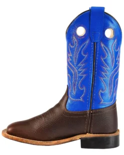 Cody James Boys' Thunder Western Boots - Square Toe -Cody James 053B57 WT LT