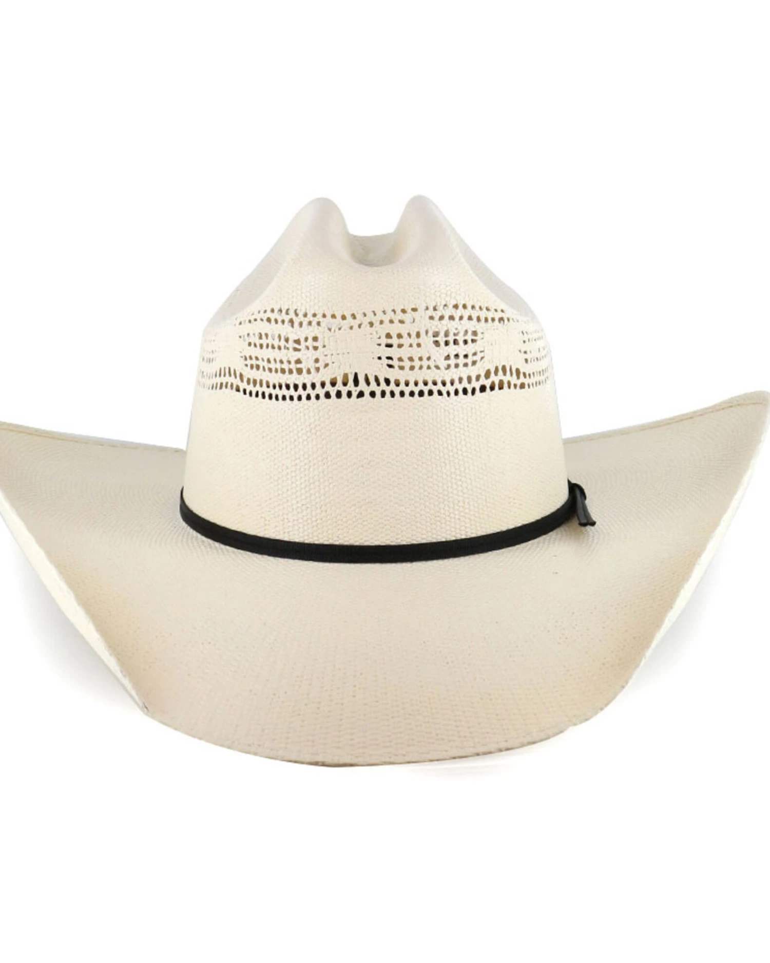 Cody James Men's Cattleman's Crease Straw Western Hat 2 Cody James Men's Cattleman's Crease Straw Western Hat - Image 2
