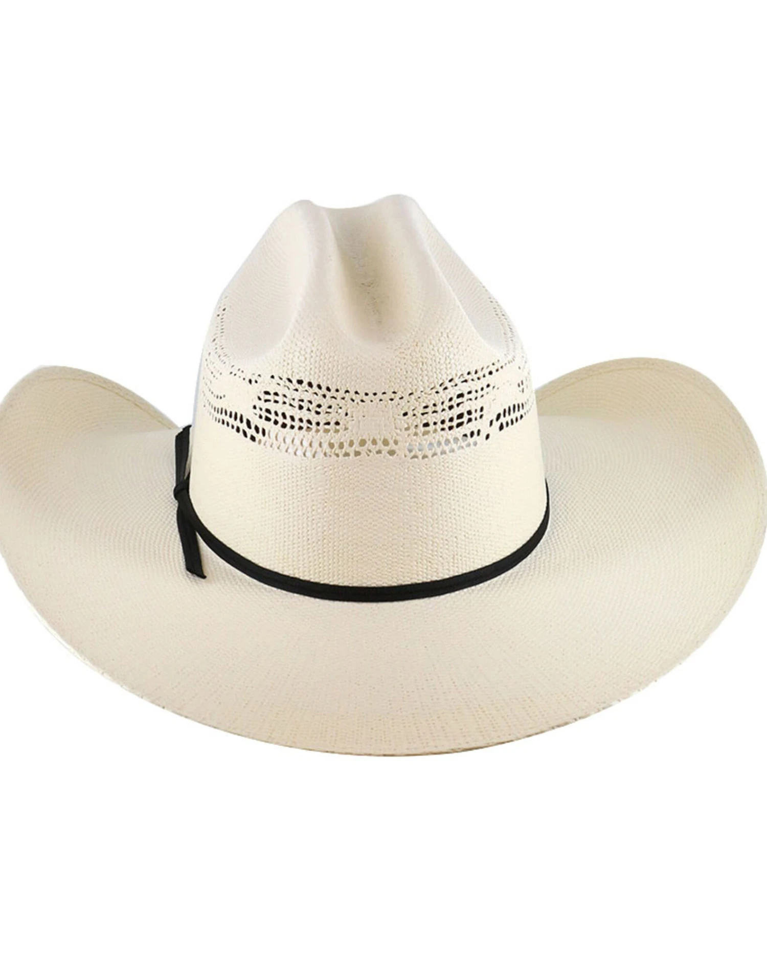 Cody James Men's Cattleman's Crease Straw Western Hat 3 Cody James Men's Cattleman's Crease Straw Western Hat - Image 3