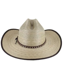 Cody James® Men's Brown Trimmed Straw Hat -Cody James 099P15 19 P2