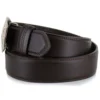 Cody James Men's Bullet Buckle Leather Belt