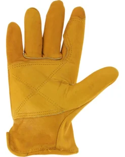 Cody James® Men's Gold Grain Cowhide Work Gloves 5 Cody James® Men's Gold Grain Cowhide Work Gloves -Cody James 2000043170 290 P2