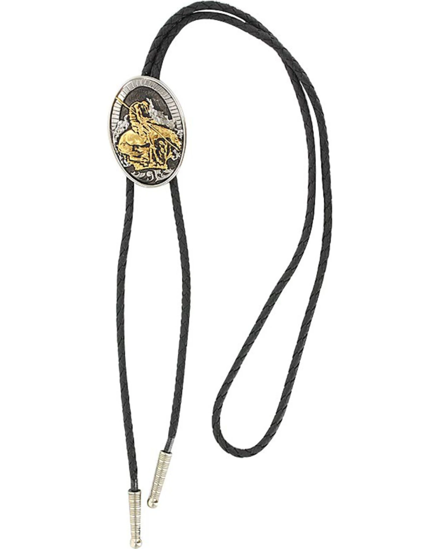 Cody James® Men's Horse And Rider Bolo Tie 2 Cody James® Men's Horse And Rider Bolo Tie - Image 2