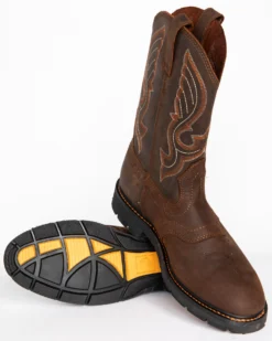 Cody James Men's Western Pull On Work Boots - Round Toe 11 Cody James Men's Western Pull On Work Boots - Round Toe -Cody James 2000172363 200 BM