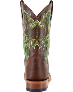 Cody James Men's Damiano Embroidered Western Boots - Broad Square Toe -Cody James 2000201046 200 BK
