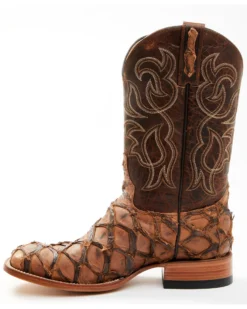 Cody James Men's Pirarucu Exotic Boots - Broad Square Toe -Cody James 2000205076 200 P3