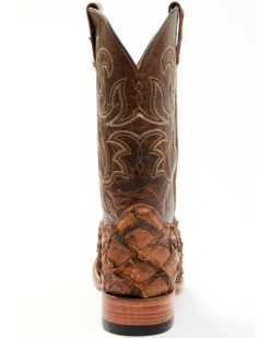Cody James Men's Pirarucu Exotic Boots - Broad Square Toe -Cody James 2000205076 200 P5