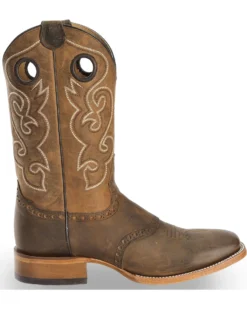 Cody James Men's Saddle Vamp Western Boots - Broad Square Toe -Cody James 2000224629 200 RT 1
