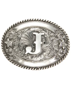Cody James Men's Initial J Belt Buckle