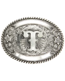 Cody James Men's Initial T Belt Buckle