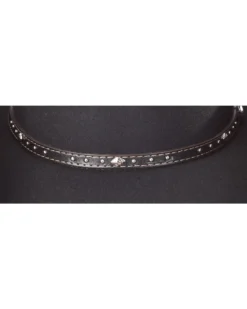 Cody James Men's Black Felt Pinch Front Western Hat