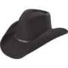 Cody James Men's Black Felt Pinch Front Western Hat