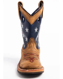 Cody James Boys' USA Flag Western Boots - Broad Square Toe -Cody James 2000253465 200 P4