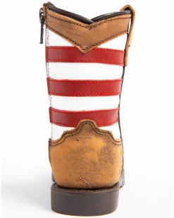 Cody James Toddler Boys' USA Flag Western Boots - Broad Square Toe -Cody James 2000253466 200 P5