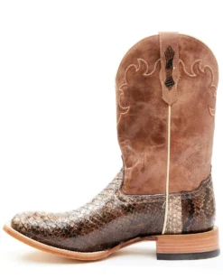 Cody James Men's Exotic Python Western Boots - Broad Square Toe -Cody James 2000276397 936 P3 1