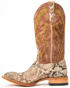 Cody James Men's Python Western Boots - Broad Square Toe -Cody James 2000280091 200 P3