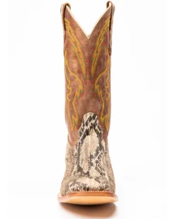 Cody James Men's Python Western Boots - Broad Square Toe -Cody James 2000280091 200 P4