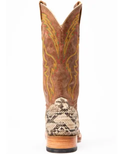 Cody James Men's Python Western Boots - Broad Square Toe -Cody James 2000280091 200 P5