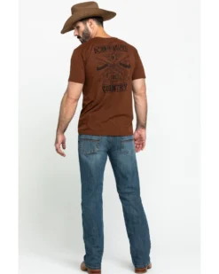 Cody James Men's Bozeman Medium Wash Stretch Slim Bootcut Jeans  -Cody James 2000283299 402 P5