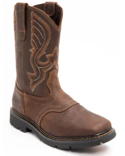Cody James Men's Saddle Waterproof Western Work Boots - Soft Toe
