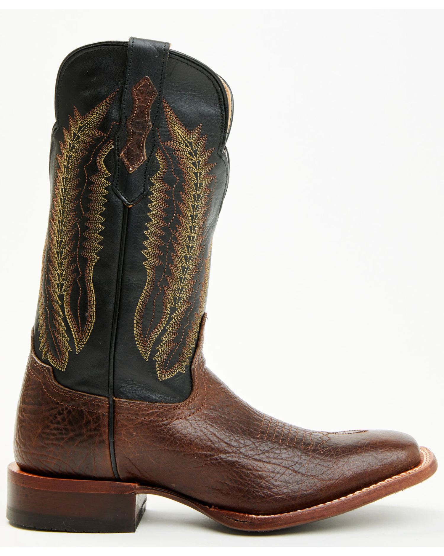 Cody James Men's Buck Western Boots - Broad Square Toe 1 Cody James Men's Buck Western Boots - Broad Square Toe