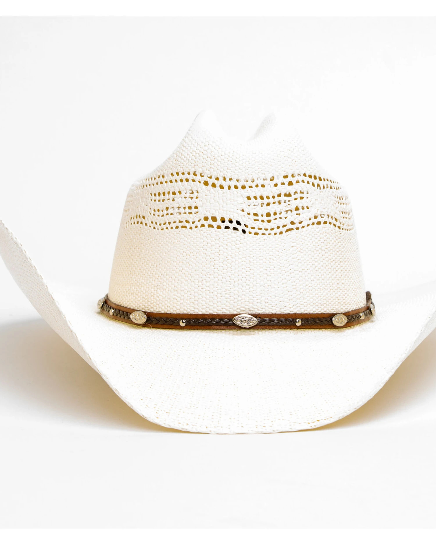 Cody James Men's 20X C51 Low Cattleman Pro Rodeo Bangora Straw Hat 4 Cody James Men's 20X C51 Low Cattleman Pro Rodeo Bangora Straw Hat - Image 4