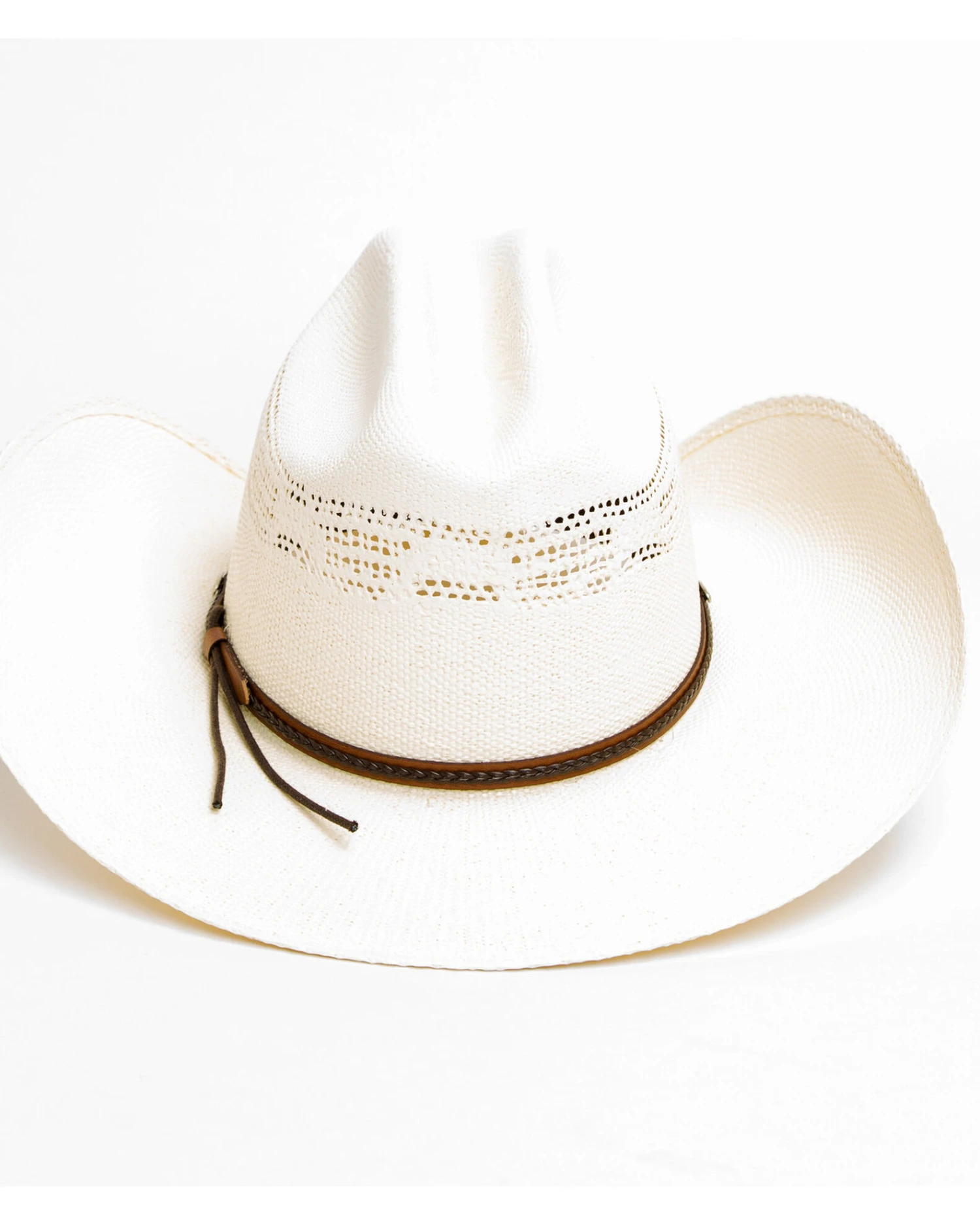 Cody James Men's 20X C51 Low Cattleman Pro Rodeo Bangora Straw Hat 5 Cody James Men's 20X C51 Low Cattleman Pro Rodeo Bangora Straw Hat - Image 5