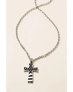 Cody James Men's Stainless Flag Cross -Cody James 2000289252 040 P3