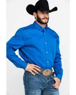 Cody James Core Solid Twill Long Sleeve Western Shirt  -Cody James 2000291862 410 P5