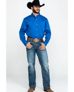 Cody James Core Solid Twill Long Sleeve Western Shirt  -Cody James 2000291862 410 P6