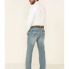 Cody James Men's Crupper Light Wash Stretch Slim Straight Jeans