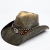 Cody James Men's Brown O John Bangor Straw Western Hat 