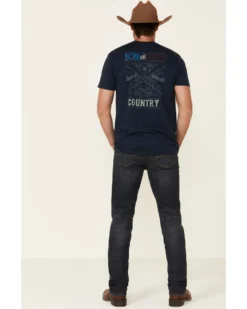 Cody James Men's Barn Sour Dark Wash Stretch Slim Straight Jeans  -Cody James 2000325573 400 P3