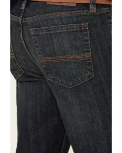 Cody James Men's Barn Sour Dark Wash Stretch Slim Straight Jeans  -Cody James 2000325573 400 P4