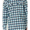 Cody James Men's FR Plaid Print Long Sleeve Work Shirt