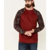Cody James Men's FR Chili Long Sleeve Work Raglan T-Shirt 