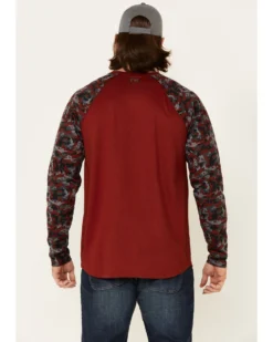 Cody James Men's FR Chili Long Sleeve Work Raglan T-Shirt 7 Cody James Men's FR Chili Long Sleeve Work Raglan T-Shirt -Cody James 2000325705 641 P4