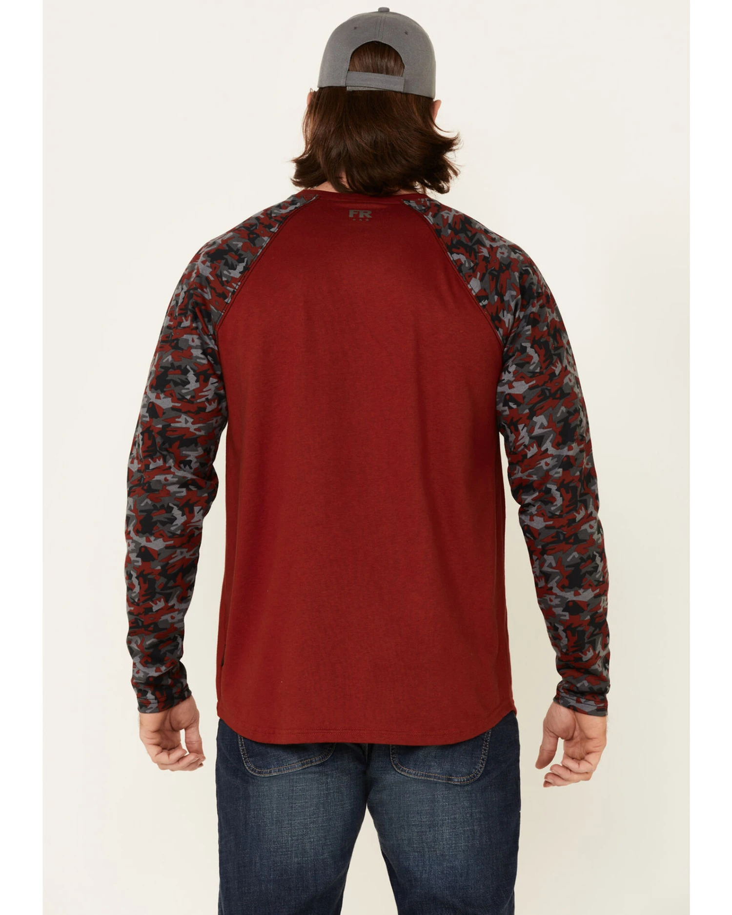 Cody James Men's FR Chili Long Sleeve Work Raglan T-Shirt 4 Cody James Men's FR Chili Long Sleeve Work Raglan T-Shirt - Image 4