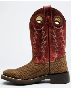Cody James Boys' Reptile Print Western Boots - Broad Square Toe 10 Cody James Boys' Reptile Print Western Boots - Broad Square Toe -Cody James 2000328726 920 P4