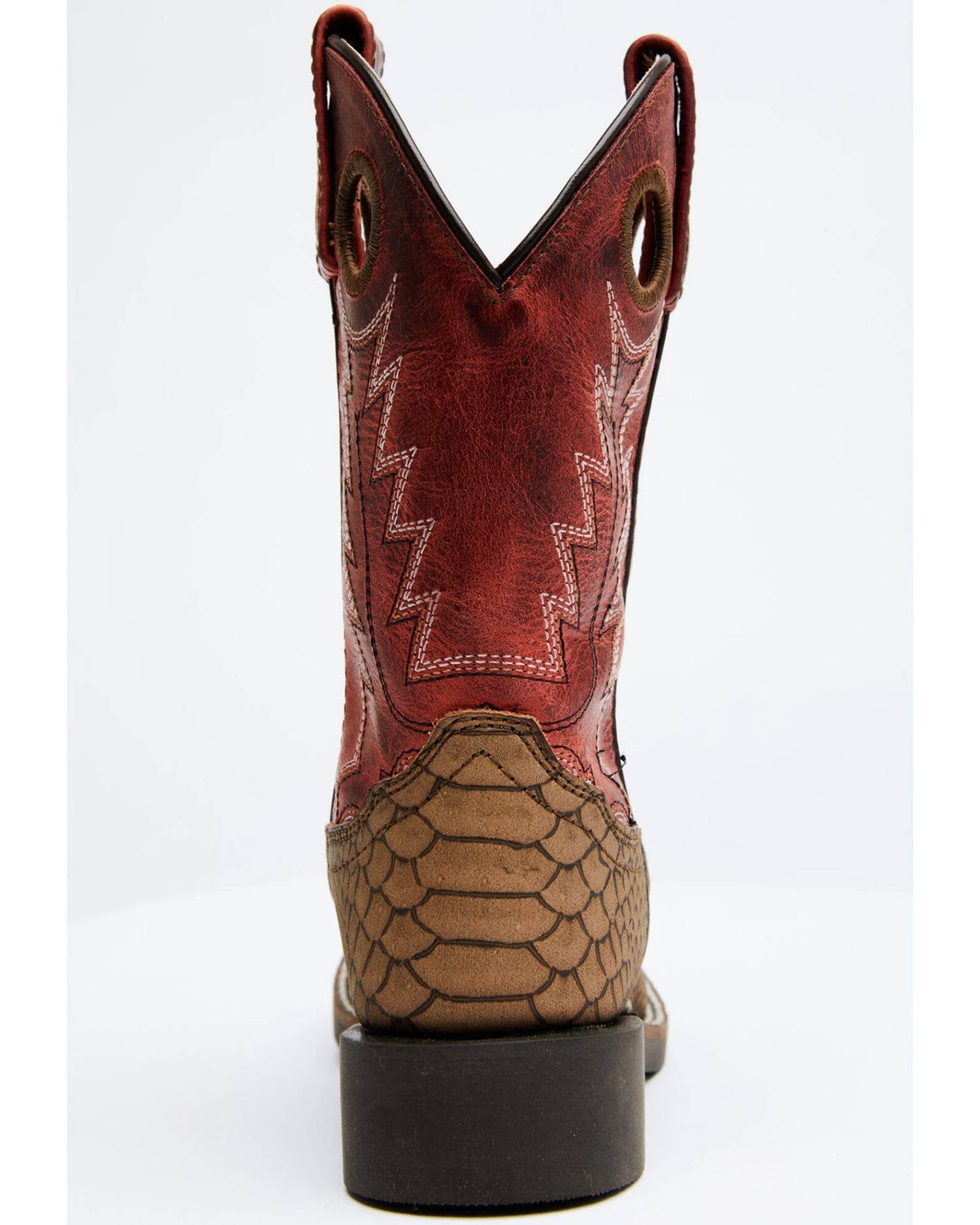 Cody James Boys' Reptile Print Western Boots - Broad Square Toe 5 Cody James Boys' Reptile Print Western Boots - Broad Square Toe - Image 5