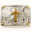 Cody James Men's Filigree Cross Buckle