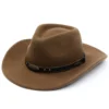 Cody James Men's Pecan Wool Felt Western Hat