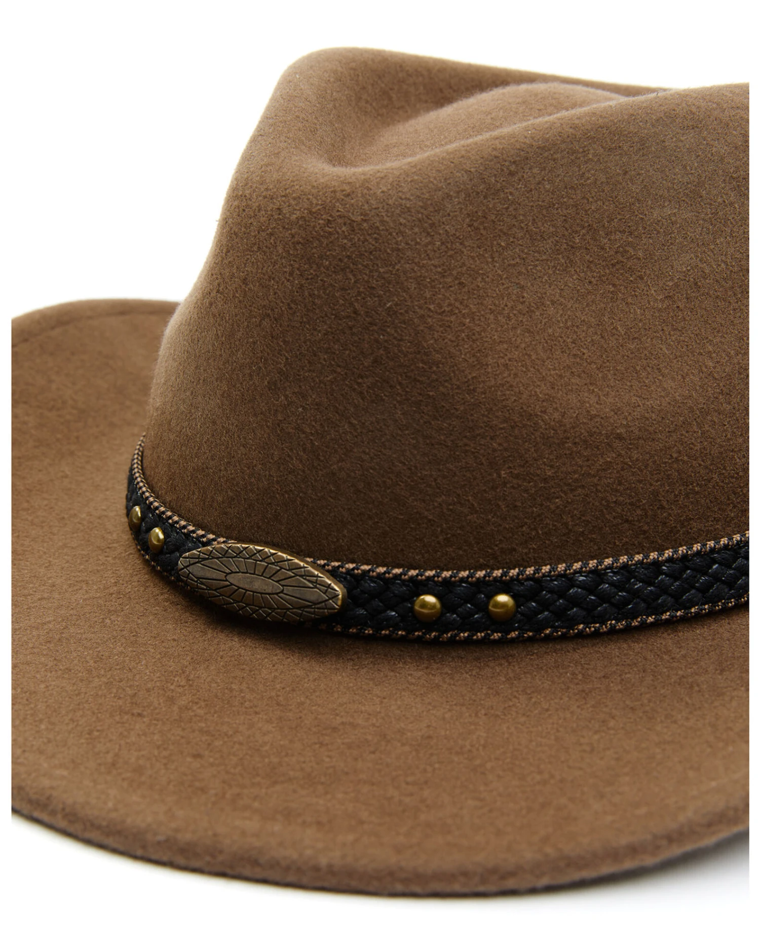 Cody James Men's Pecan Wool Felt Western Hat 2 Cody James Men's Pecan Wool Felt Western Hat - Image 2