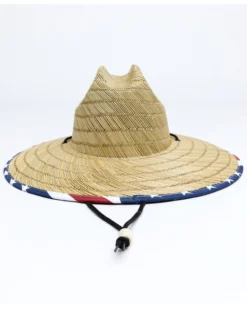Cody James Men's USA Strong Lifeguard Straw Sun Hat  -Cody James 2000338987 942 P3