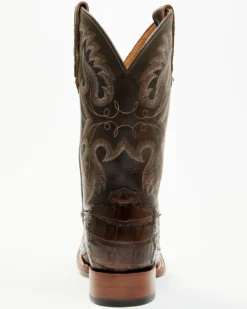 Cody James Men's Exotic Caiman Tail Skin Western Boots - Broad Square Toe -Cody James 2000339011 001 P5