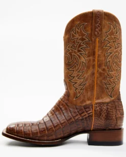 Cody James Men's Nuez Exotic Caiman Skin Western Boots - Broad Square Toe -Cody James 2000339810 280 P3