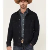 Cody James Men's Indigo Washed Button Down Unlined Denim Jacket 