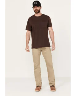 Cody James Men's Tan Wash Dalton Stretch Slim Straight JeansÂ